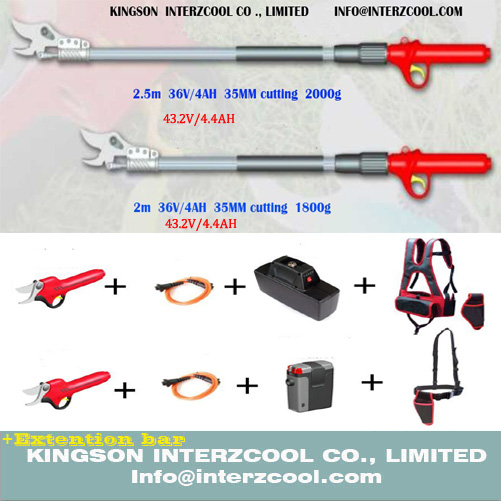 43.2V electric pruning shear ,electronic pruning shear  ,electronic pruner ,Electric pruner