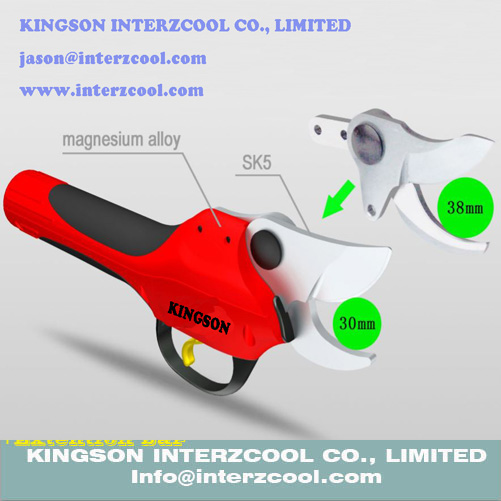 SCA3 extension bar electric pruner and electric pruning shear and electric secateurs