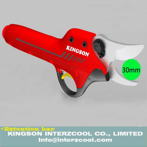 SCA3 extension bar electric pruner and electric pruning shear and electric secateurs