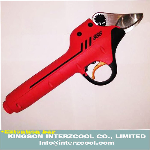 Electric pruner and electrc pruning shear and electric secateurs