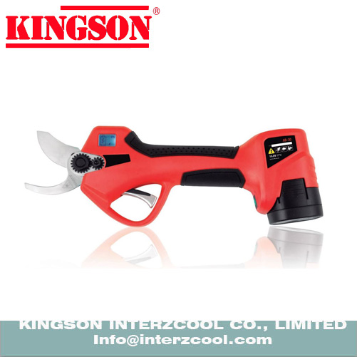 Cordless pruner and cordless pruning shear