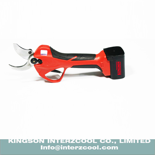 Cordless pruner and cordless pruning shear