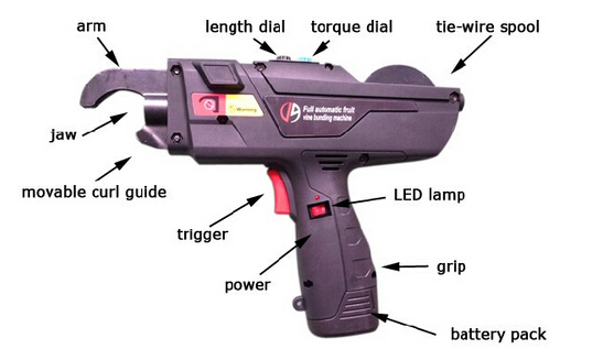 Electric tying machine